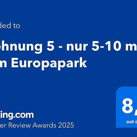 Wohnung 5 - Nur 5-10 Min Vom Europapark Ettenheim Exterior foto