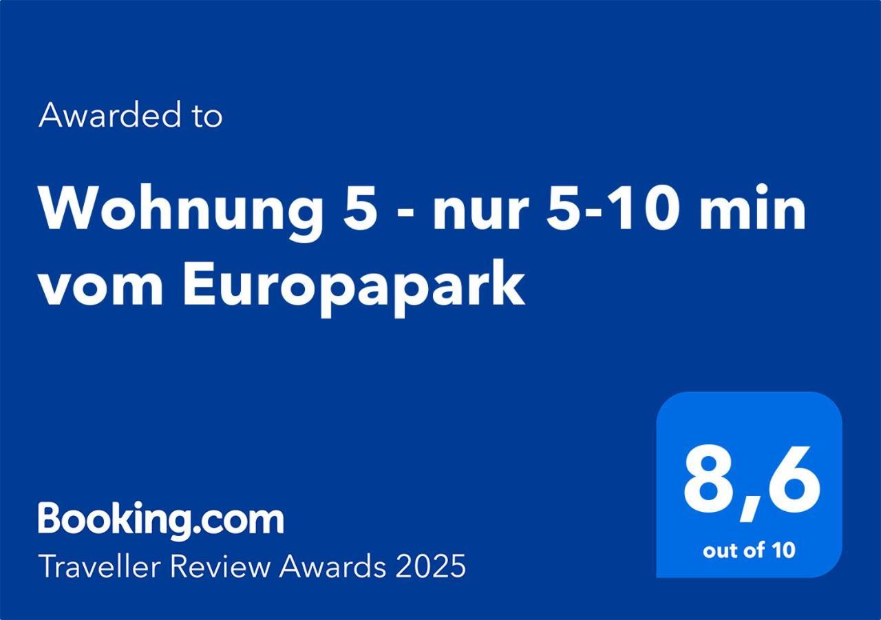 Wohnung 5 - Nur 5-10 Min Vom Europapark Ettenheim Exterior foto
